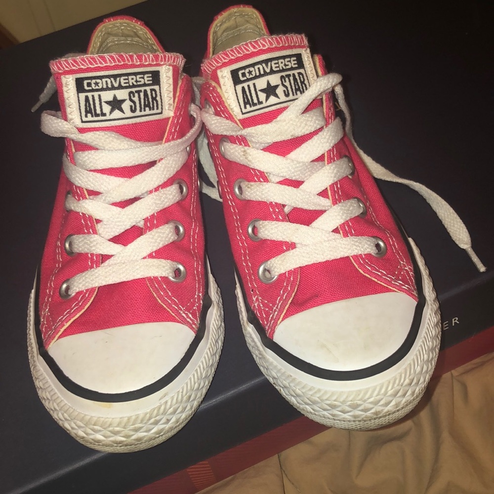Pink Kids Converse